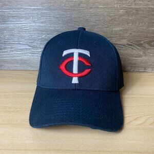 Minnesota Twins Hat Cap Strap Back Blue Ford Logo Adjustable